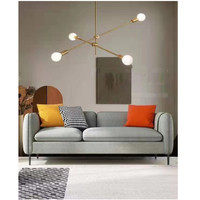 Canapé Moderne Salon Chinois Rembourré en Cuir Bois Velours Mousse d'Angle Disponible Meubles de Maison Direct Usine