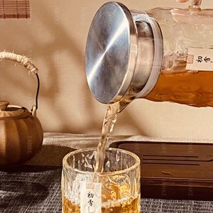 Glacier Pattern Water <b>Set</b> 7 Piece High Borosilicate Glass Pitcher With Cups For Home <b>Beverage</b> <b>Serving</b> - Product Image 4