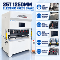 25T 1250mm Mesin Tekan CNC Servo Listrik Presisi Tinggi untuk Lembaran Logam, Kabinet, Enclosure, dan Komponen Industri