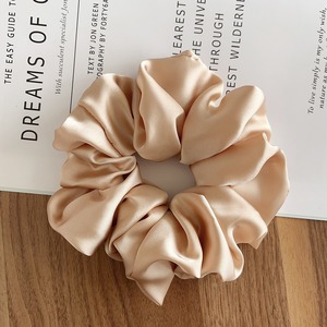 Bán Buôn Pháp Phong Cách Biểu Tượng Tùy Chỉnh Lớn Đàn Hồi Tóc Scrunchies Lớn Satin Quan Hệ Tóc Cho Phụ Nữ Cô Gái - Product Image 4