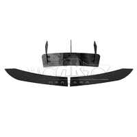 Accessoires de voiture de haute qualité, plaque noire pour diffuseur de pare-chocs arrière pour Mercedes Benz Classe C W204 C63 AMG C250 C300 C350 2007-2013