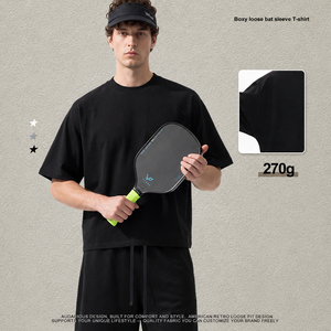 Camiseta de algodón para hombre, estilo europeo y americano, de marca, moderna, informal, de manga corta, cuello redondo, estilo urbano - Product Image 4