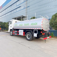 Camion-citerne manuel 10CBM 304 316 Q235B Acier au carbone Aluminium Essence Essence Diesel Kérosène Paraffine Mazout Camion-citerne