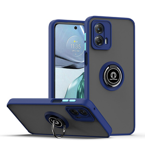 Expédition rapide pour Motorola G 5G Sports Design <span class=keywords><strong>coque</strong></span> de téléphone avec porte-anneau magnétique dur givré mat PC couverture arrière - Product Image 1