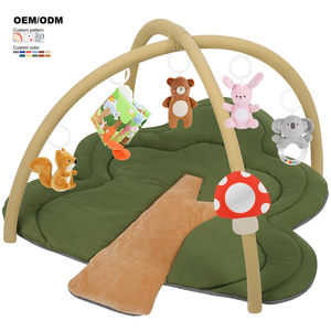 <span class=keywords><strong>Tapis</strong></span> d'éveil pour bébé en forme d'arbre avec 6 jouets, <span class=keywords><strong>tapis</strong></span> d'activités épais et moelleux pour le temps sur le ventre des nouveau-nés et nourrissons - Product Image 1