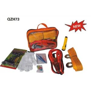 Thrive Roadside Emergency Kit mit Überbrückung kabeln Erste-Hilfe-Kit Car Essentials Notfall-Traveller-Kit