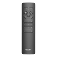 Contrôleur de bande LED sans fil RF 2,4 GHz Miboxer C1-B, température de couleur, télécommande noire, distance de contrôle de 30 m