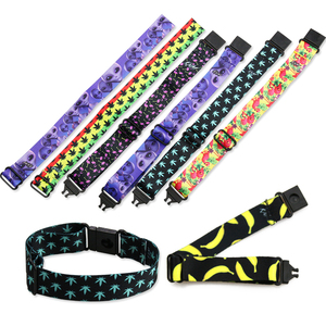 Biểu Tượng Tùy Chỉnh Thăng Hoa Polyester Ngắn Dây Buộc Nhà Máy Nhà Cung Cấp Của Dệt Dùng Một Lần Tổ Chức Sự Kiện Dây Đeo Cổ Tay Khuyến Mại Dây Đeo Cổ Tay - Product Image 2