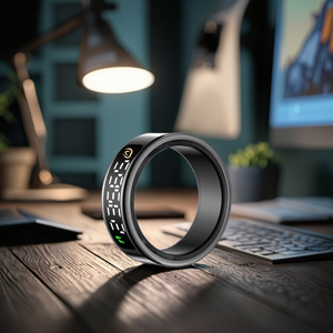 WESLAMIC ITasbih Umrah Energy Tracker Zikr Plus Health Ring App controlada con vibración de alarma para el mercado tecnológico musulmán africano - Product Image 1