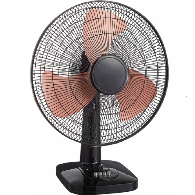 16 Inch Table Fan Quiet Operation 3 Speed Settings Energy Efficient Cooling Fan for Home Office Use
