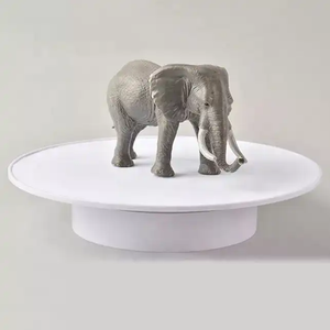 360 độ xoay USB điện bàn xoay 20cm vàng nhiếp ảnh hiển thị đứng thân thiện với môi vật liệu nhựa cho quảng cáo - Product Image 5