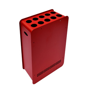 Soporte para Paraguas Pintado, Capacidad para 12, Estilo Industrial Dorado, Estante de Almacenamiento para Vestíbulo de Hotel - Product Image 2
