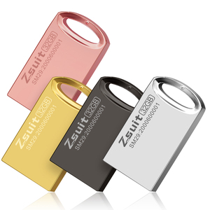 Mini Memoria USB Metálica Personalizable con Logotipo, Unidad Flash USB de 128gb 64gb 32gb 16gb 8gb 4gb 2gb 1gb, <span class=keywords><strong>Pendrive</strong></span> - Product Image 1