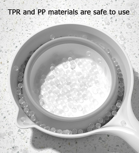 Xách Tay Gấp Xô Tiết Kiệm Không Gian Gấp Nhựa Có Thể Gập Lại Xô Đóng Mở Xô Cho Gia Đình Ngoài Trời Cắm Trại Bãi Biển - Product Image 5