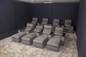 극장 가구 7D 모션 라이드 시네마 체어 가정용 영화관 좌석 6 석 홈 시어터 좌석 (마사지 포함) - Product Image 6