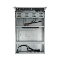 Boîtier de serveur rackable 4U industriel 19 pouces en aluminium avec support de refroidissement par eau, compatible EATX ATX ITX, profondeur longue 680 mm