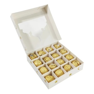 8 Inch Gold Silver White Black Pink Chocolate <b>Box</b> Reusable <b>Candy</b> Packaging <b>Box</b> - Product Image 1