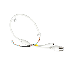 สายเคเบิลกล้องวงจรปิดแบบ POE ชนิด RJ45 + DC 8 แกน สายคู่บิดเกลียว ป้องกันน้ำ IP67 สำหรับกล้องวงจรปิดภายนอกอาคาร สายเชื่อมต่อเครือข่าย IPC รับผลิตแบบ ODM/OEM - Product Image 3