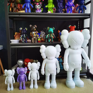 Oso <span class=keywords><strong>de</strong></span> Vinilo Blanco para Escultura Fluida DIY, Juguete <span class=keywords><strong>de</strong></span> Vinilo para Ahorrar Dinero, Osos Fluidos Violentos <span class=keywords><strong>con</strong></span> Pintura Acrílica para Vertido - Product Image 6