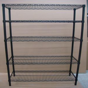 48 "x 18" x 72 "nsf אישר 5 מסחרי דרגה מסחרית כבדה מחסן פלדה נירוסטה מתלה מדף - Product Image 5