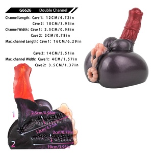 GEEBA Silicone Buttocks with <b>Dildo</b> Fantasy Male Masturbator Gay Masturbator Pocket Pussy Sex Dolls for Gay Masturbate - Product Image 3