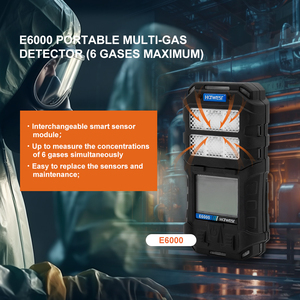 Caja de goma 6 detección de <span class=keywords><strong>gases</strong></span> precio de fábrica detector de gas múltiple - Product Image 2