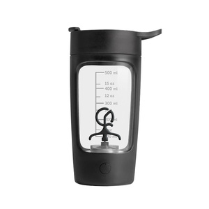 Mezclador de batidos electrónico de doble tritán, Botella Mezcladora de proteína transparente pequeña, con cuerda, usb, a granel - Product Image 5