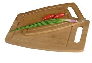 Planche à découper en bambou durable avec rainure pour le jus |   Planche à découper écologique avec poignée |   PY-CB07 - Product Image 2