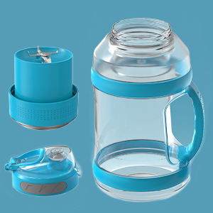 Licuadora Portátil de Gran Capacidad (2000 ml) con Patente, Mezcla Rápida, Personalizable OEM, Venta al Por Mayor - Product Image 3