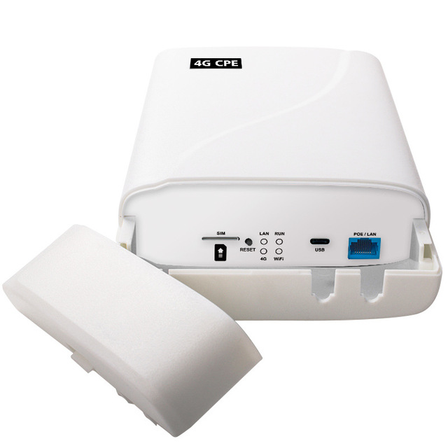 Easyboost GA100 Outdoor 4G LTE Router Waterproof CPE WiFi with LAN Port POE Global Multi-Band 802.11n for Home Office