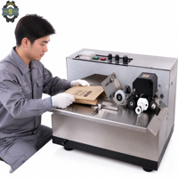 Marqueur à encre solide semi-automatique de bureau, machine de codage de date d'expiration à grande vitesse pour les sacs en papier/plastique et les bouteilles