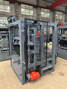 Machine de fabrication de pavés autobloquants à haute teneur en ciment YAODA QTJ4-26 avec moteur à pression, pompe, roulement et engrenage - Product Image 5