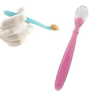 Juego de Cucharas de Silicona Suave y Flexible para Bebés, Libres de BPA, Aptas para Alimentos, para la Dentición, Utensilios de Comida para Niños Pequeños, Material PP, para Bebés - Product Image 3