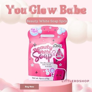 You Glow Babe - Paquete de 1 Jabón Blanqueador de Belleza Hecho a Mano con Extracto de Espino Amarillo y Caracol, 5 Barras de 70g, Jabón Sólido de Carbón Anti-Acné para Blanquear - Product Image 5