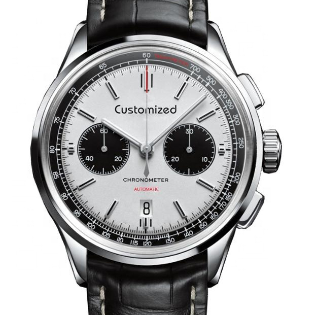 Pilot  Chronograph Mechanical Movement Watch 10ATM Waterproof High Quality Sport Man Wrist Watch