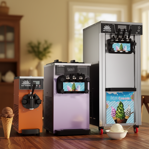 Automatic Double Compressor Soft Serve <b>Ice</b> <b>Machine</b> 3 Gelato-for Bakery Food Shop Restaurant Use-Nut Corn Vegetable <b>Ice</b> Sof - Product Image 6