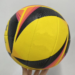 วอลเลย์บอลคุณภาพสูง ขนาดมาตรฐาน 5 ผลิตจากวัสดุ PU ทนทาน ลายการ์ตูน แบบสวม สำหรับการแข่งขันชายหาดและความบันเทิง - Product Image 3
