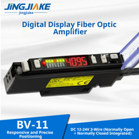 Dijital Fiber Optik Amplifikatör Sensörü FS BV-11 Yansımalı Kızılötesi Dijital Sensör Stabilite Algılama