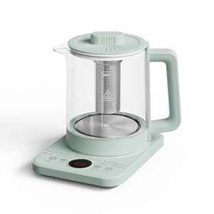Health Pot Glass Tea Maker 1.5L Automatic Decoction With Lid Heat Resistant For Herbs And Tea - Product Image 2