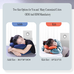 Ergonomic <b>Memory</b> Foam Desk Nap <b>Pillow</b> - Anti-Compression Arm & Breathable Hole Design for Office Siesta, Adult & Kids Sizes - Product Image 2