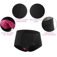 Shorts de cyclisme pour femmes avec coussinets en éponge épais, sous-vêtements respirants pour le vélo, short de vélo pour femmes, sous-vêtements de cyclisme M38