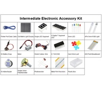Kit de Componentes Electrónicos Universales OKY1003-5 con Protoboard y Cables