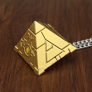 Anime Yu-Gi-Oh Jeu Yugioh Pendentif pyramide puzzle 3D <span class=keywords><strong>Millenium</strong></span> Œil d'Horus égyptien Collier - Product Image 6