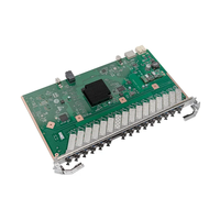 Tarjeta de Servicio de Fibra Óptica H-W GPLF C+C++ de 16 Puertos RJ45 SFP para Redes MA5800 OLT FTTH/FTTB/FTTX, DC 12V/AC 220V, 1 Año de Garantía