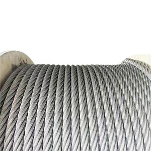 Cuerda para Tender Ropa, <span class=keywords><strong>Cable</strong></span> de <span class=keywords><strong>Acero</strong></span> Galvanizado con Recubrimiento Plástico, Alta Resistencia a la Tracción, Estructura 7x19, 5mm de Diámetro, ISO9001 - Product Image 6