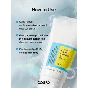 [Pour le Nigéria uniquement] [COSRX] Nettoyant en gel Good Morning à faible pH, best-seller mondial, 150 ml, avec huile d'arbre à thé - Product Image 6