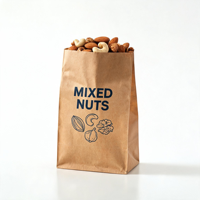 Servizio di Stampa Digitale Personalizzata su Carta per Sacchetti di Carta Glassine per Snack con Logo Personalizzato, Basso MOQ