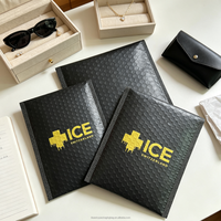 Sacs à bulles d'air en PE noir personnalisés en gros, pochettes d'emballage protectrices antichoc pour l'expédition