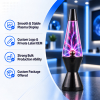 Lampe Plasma Visuelle Magique en Forme de Cône, Plusieurs Tailles, Personnalisable, Lampe Plasma Tactile Sonore pour Projet d'Entreprise Personnalisé, Cadeau d'Anniversaire, Présentation