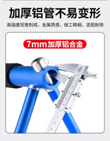 2024 nouveau pliant en alliage d'aluminium Push Up Bar Portable extérieur Bar équipement d'entraînement à domicile parallèle fer Paralettes Bars